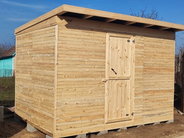 Деревянный сарай своими руками: подбор и расчет пиломатериала